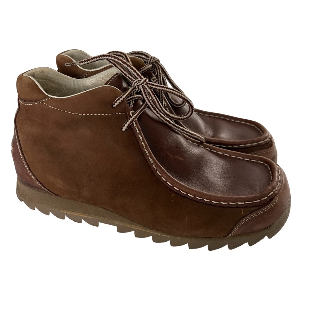 Steve Madden Elk Leather Men's 9.5 ankle boots, brown